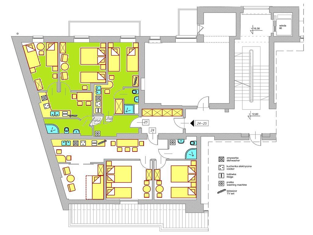 Vanilla Apartment 2 克拉科夫 客房 照片